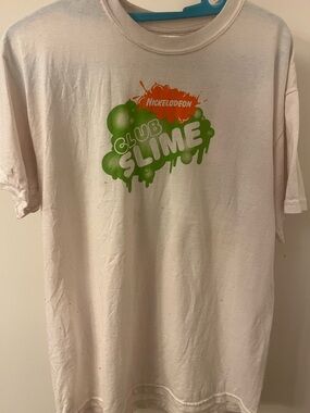 Y2K Vintage Nickelodeon T-Shirt: "Club Slime"